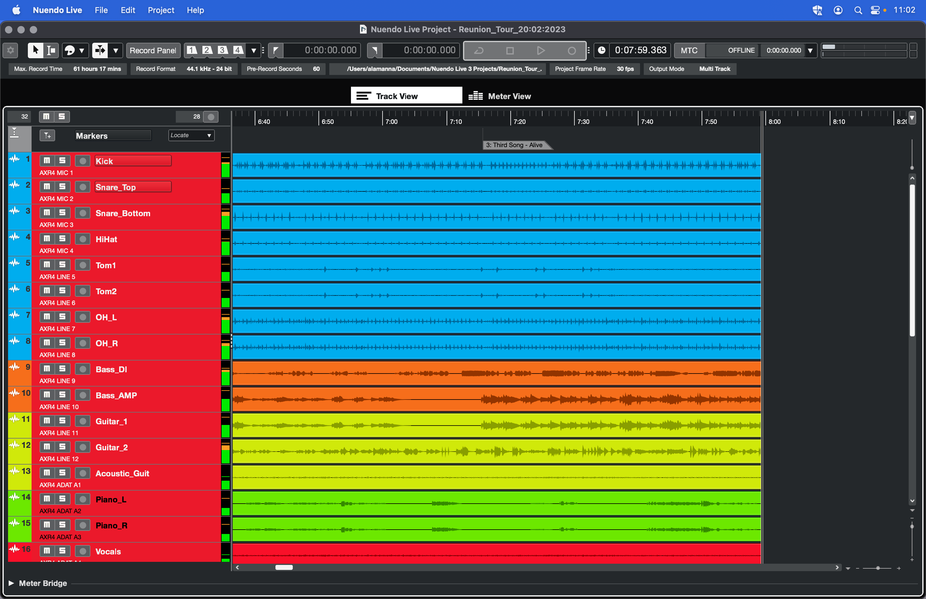 Nuendo Live 3: ライブレコーディングをより素早く効率的に | Steinberg