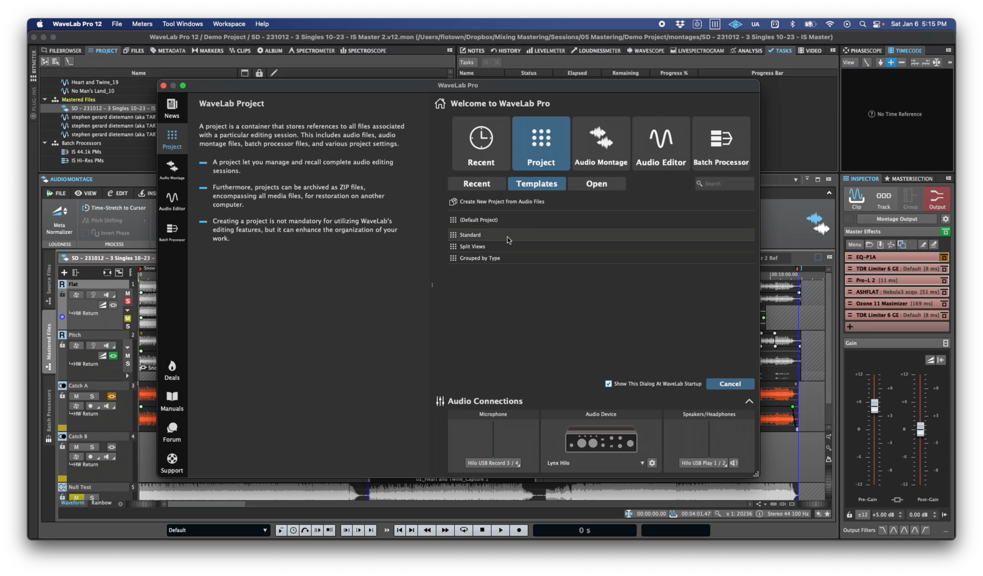 DTM・DAW Steinberg Wavelab Pro 12 Steinberg WaveLab Pro 12 Mastering Software Suite