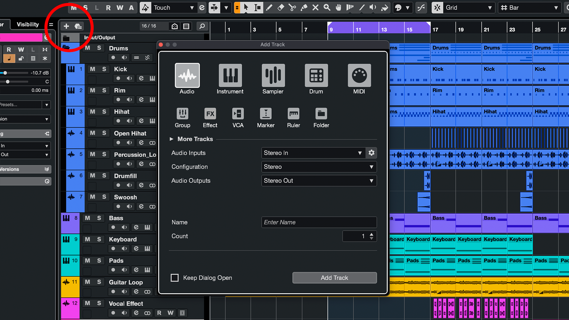 Cubase テキストガイド | Steinberg