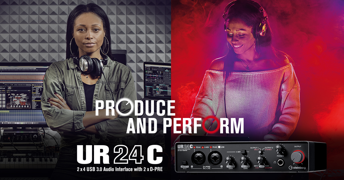 UR24C: Perfect for Studio and Live Use | Steinberg